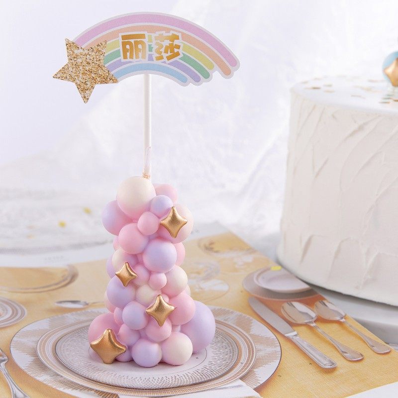 Paraffin Wax - Candele a pilastro colorate a forma