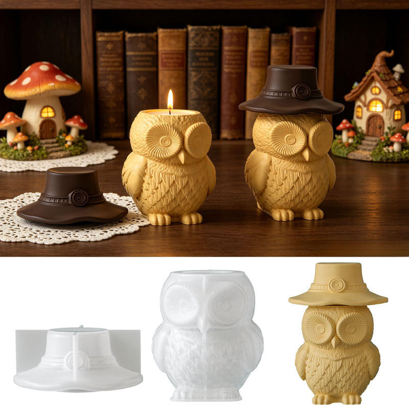 Candle Containers - Set di 2 stampi in silicone