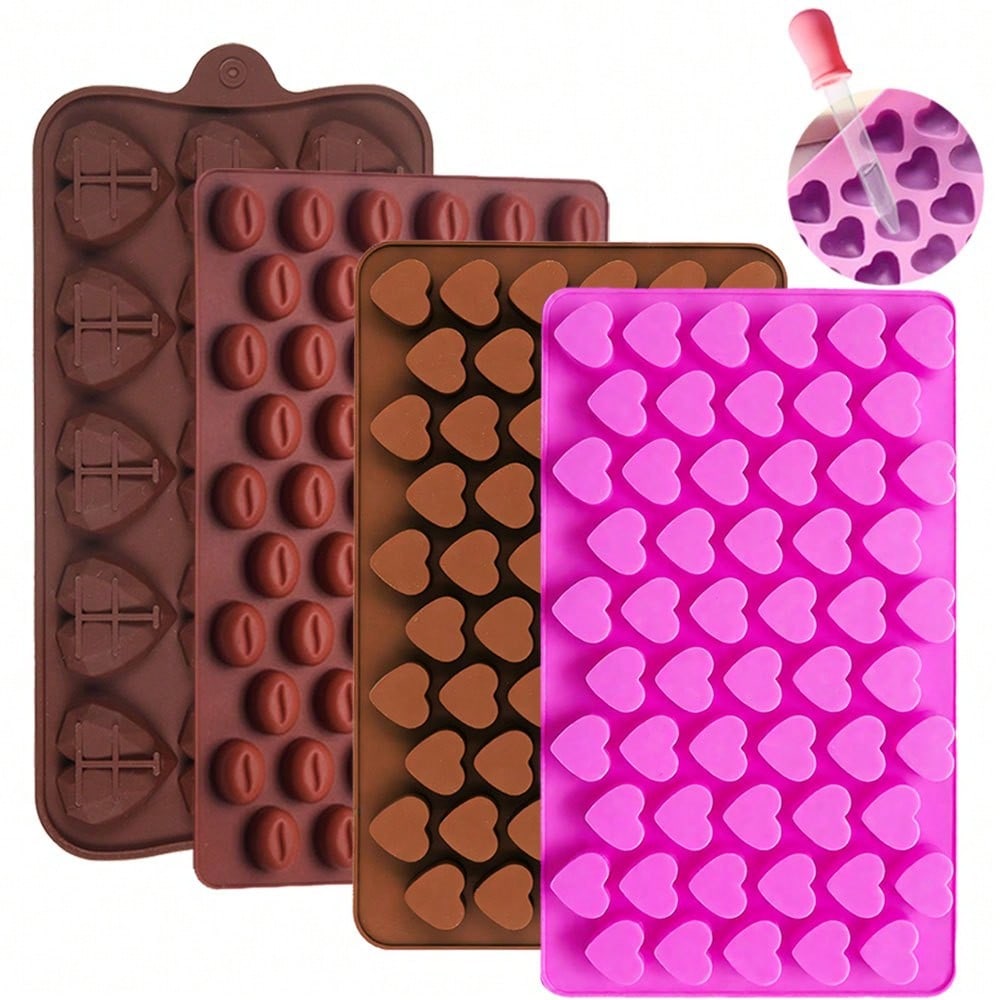 Candle Wax Scale - Set di 2 Stampi in Silicone