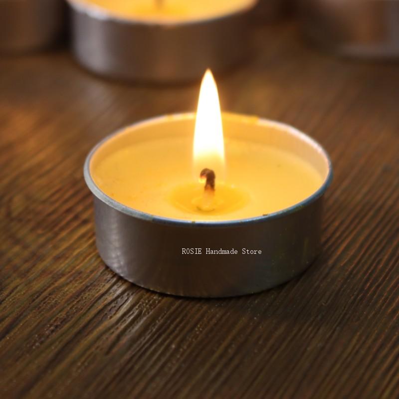 Candle Containers - Scatola di alluminio circolare per cera