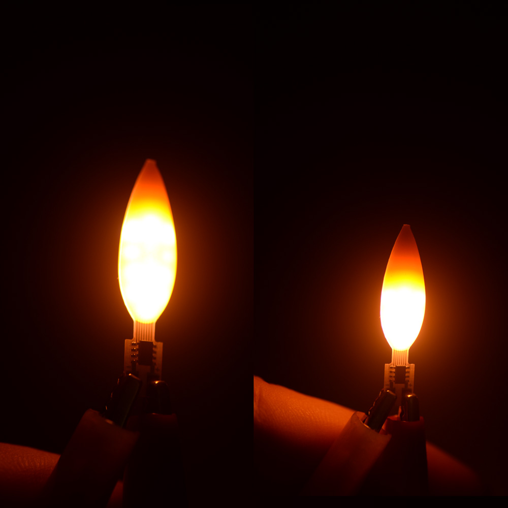 Candle Wick - Luce LED Effetto Fiamma DC 3V