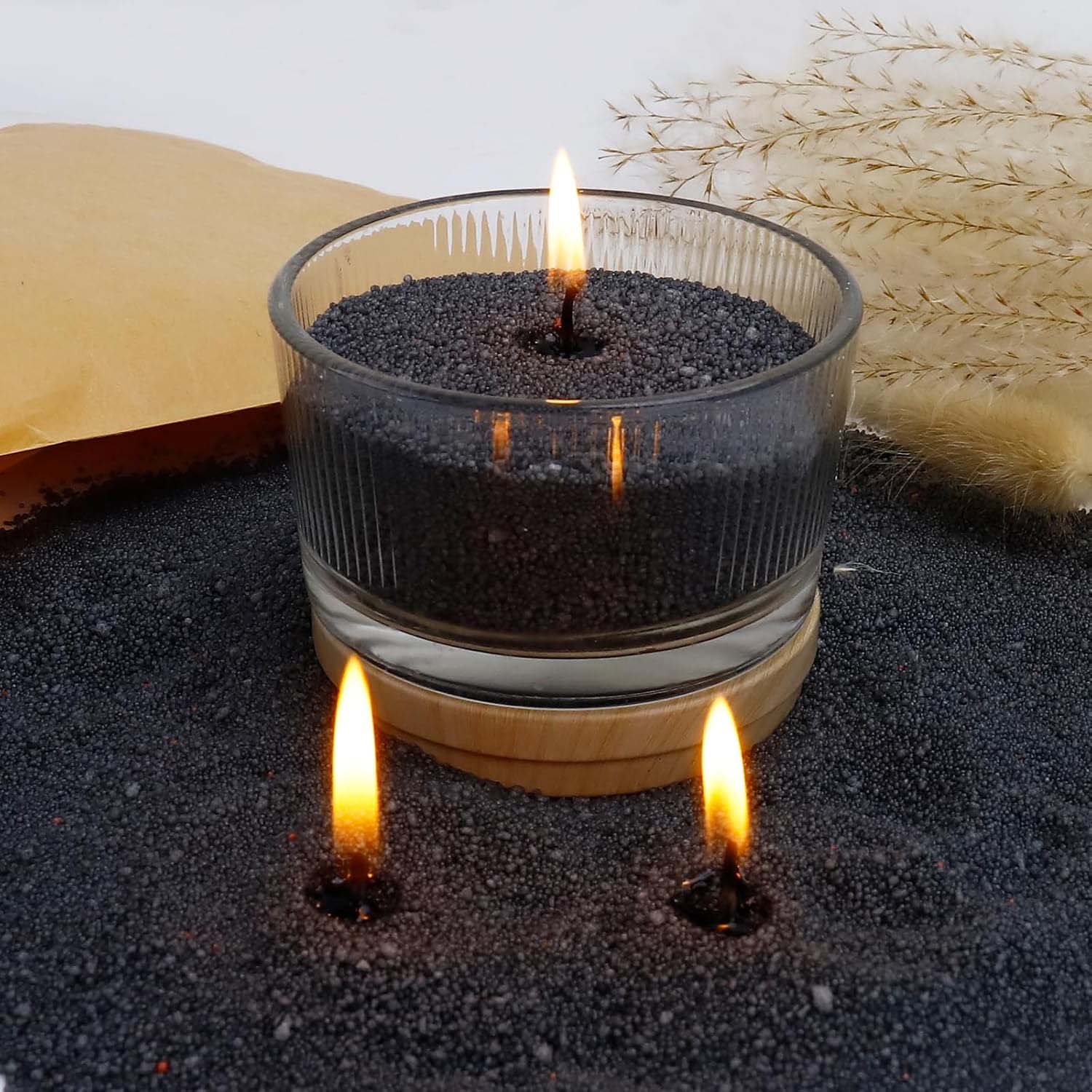 Candle Wick - Sabbia Nera per Candele con Stoppino,