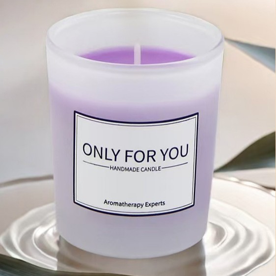 Candle Fragrance - Candela aromaterapica senza fumo in tazza,
