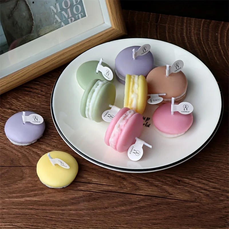 Soy Wax - 1/5 pezzi realistici candele a forma
