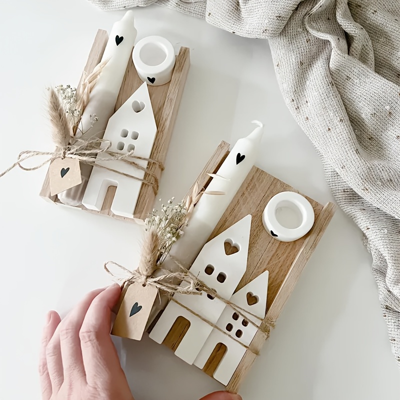 Candle Molds - DNEJIU Stampo in resina siliconica da
