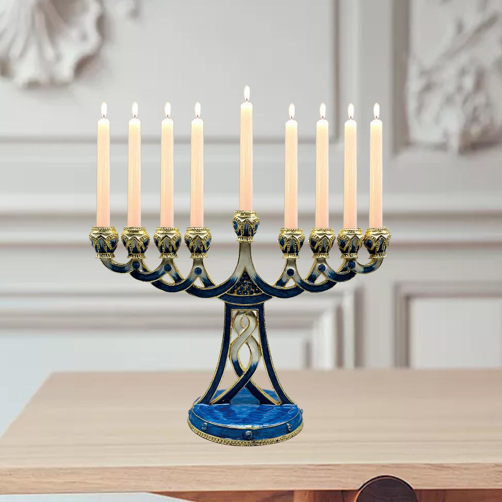 Portacandele Menorah Smaltato  - Paraffin Wax recensione e prezzo