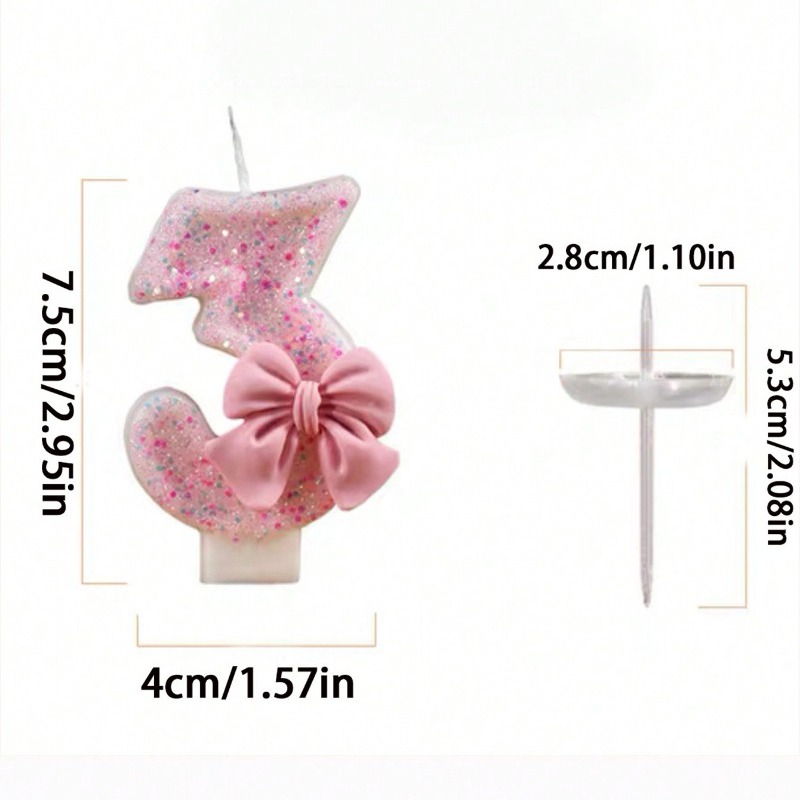 1 pz rosa a forma di farfalla  - Paraffin Wax recensione e prezzo