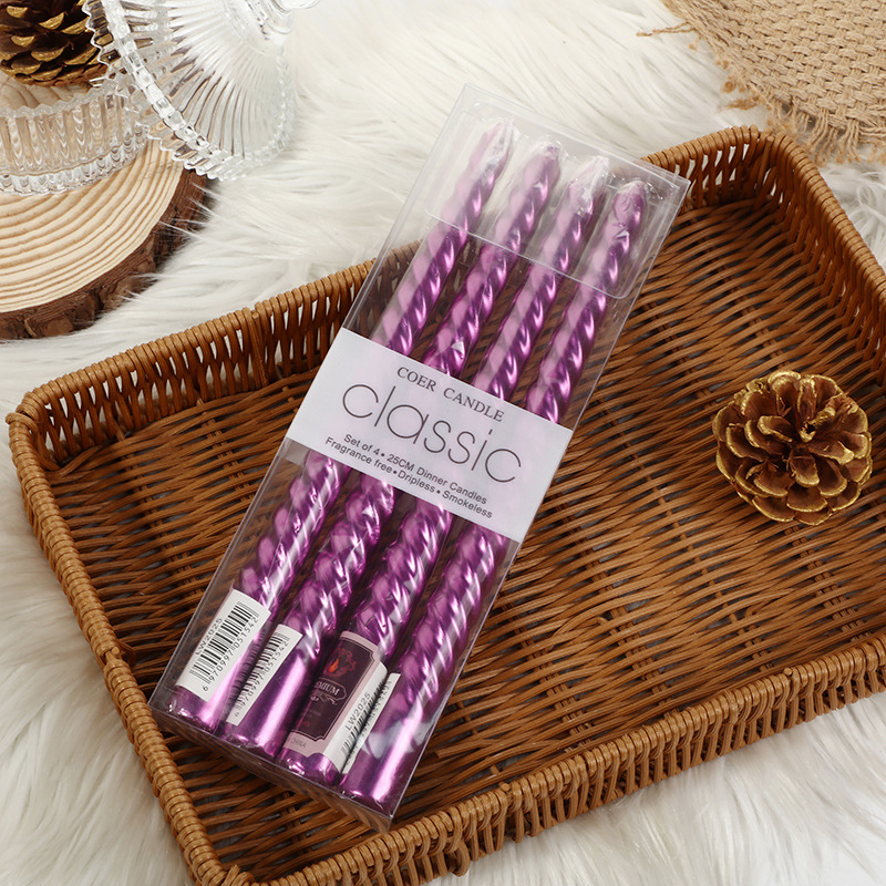 Candele a candeliere filettate - Silk Candle recensione e prezzo