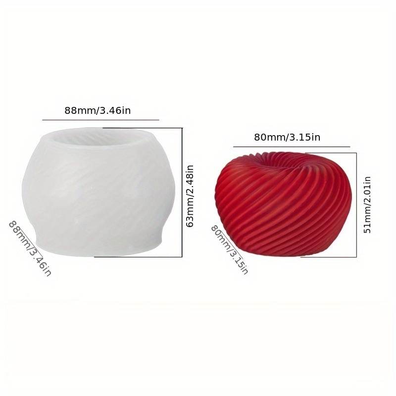 Un stampo in silicone a forma  - Candle Molds recensione e prezzo