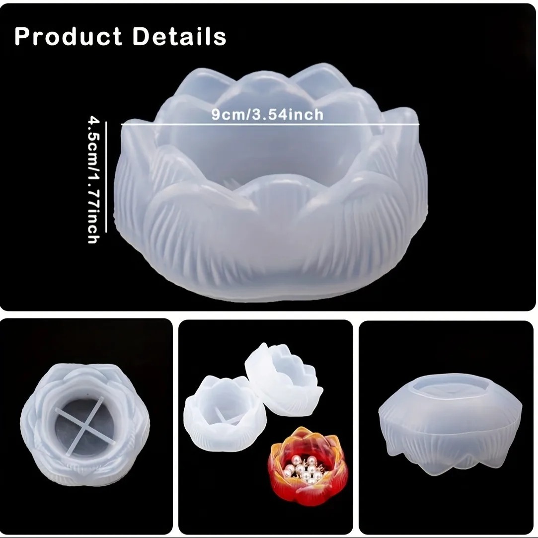 1pc stampi in resina siliconic - Candle Containers recensione e prezzo