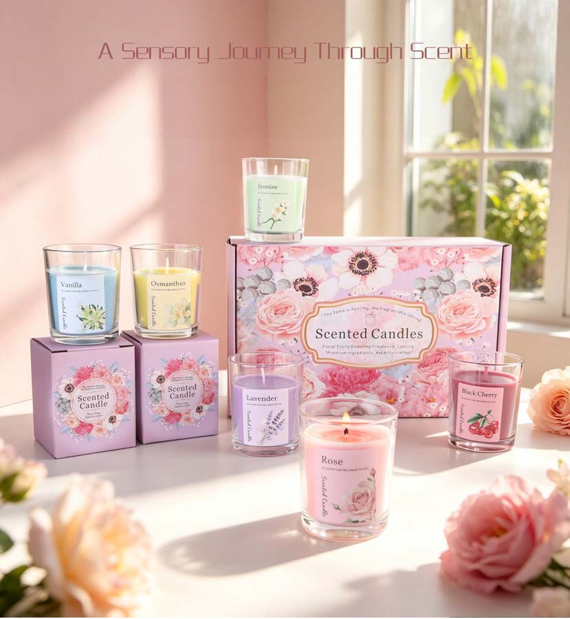 Set Regalo di Candele Profumat - Candle Fragrance recensione e prezzo