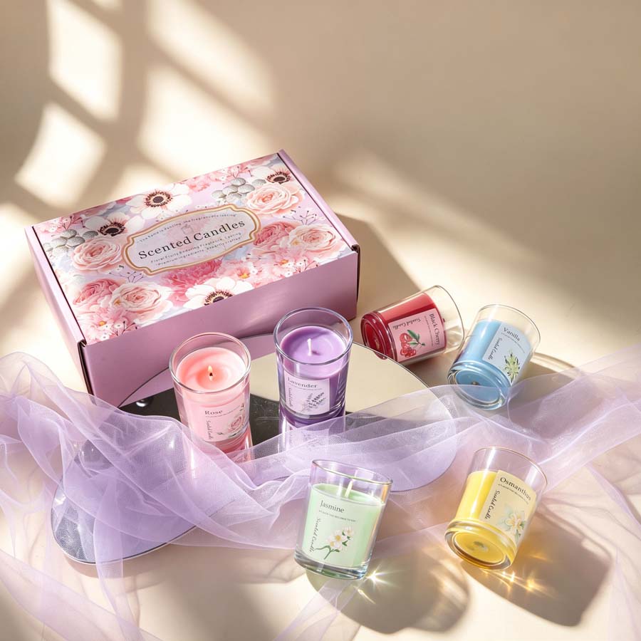 Set Regalo di Candele Profumat - Candle Fragrance recensione e prezzo