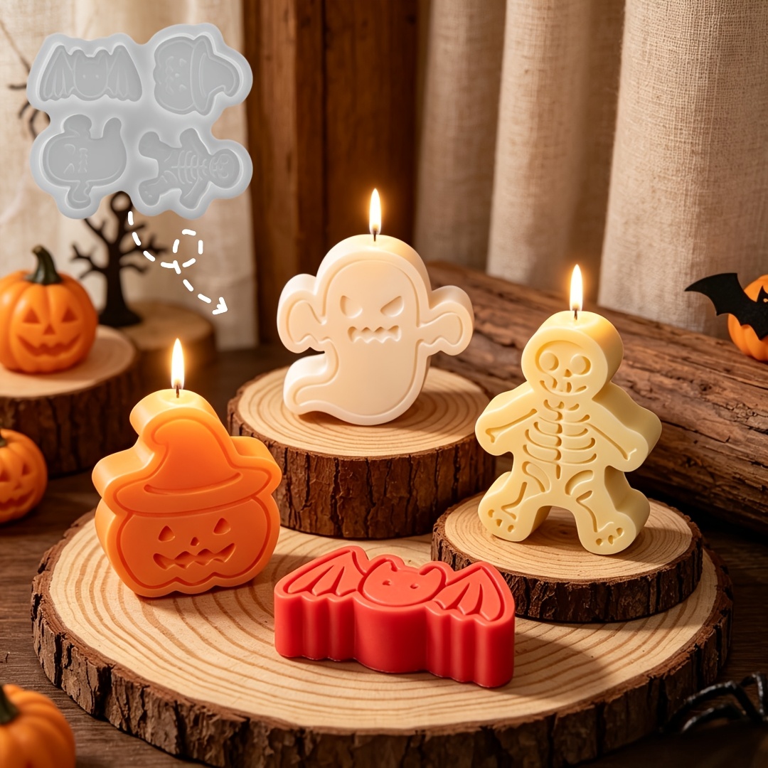 Set di stampi in silicone a 4  - Candle Molds recensione e prezzo